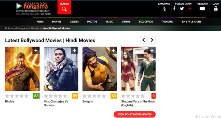 Bollywood Hungama indian movies